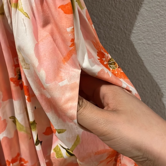 MISA LOS ANGELES NICOLE DRESS BLUSHING FLORA NWT - Picture 7 of 15